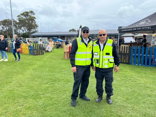 Westwide officers deployed at a public event